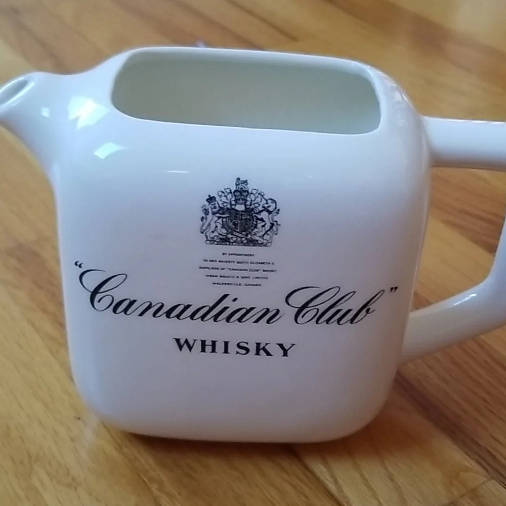 Canadian Club Whiskey Ceramic Pitcher Canada